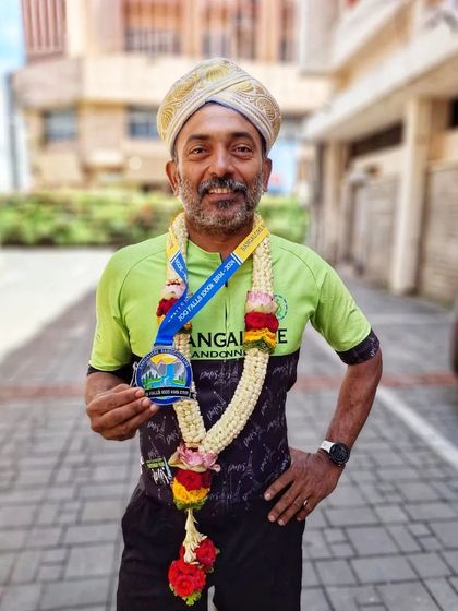 A true legend of the community. "Cheta," as he is fondly known, completed his 13th 1000K BRM at Jog Falls. His endurance and spirit are an inspiration to us all.