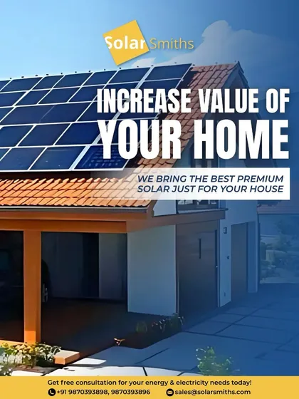 Increase the value of your home with my premium solar solutions. I bring the best technology to your house to boost its value and cut your bills.