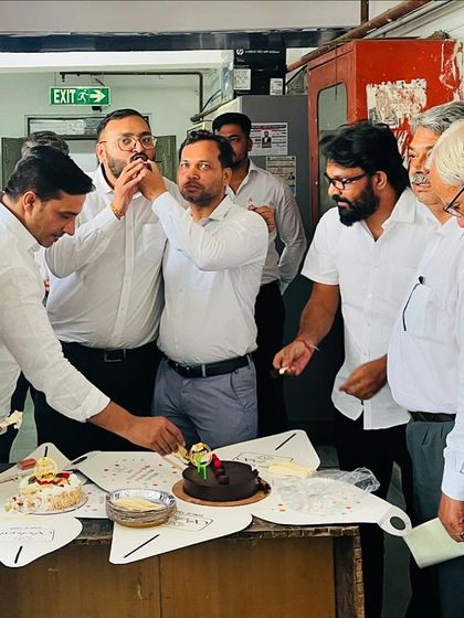 More moments from a birthday celebration within our legal circle, highlighting our close knit community.