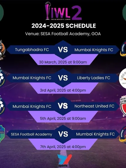 The official fixtures for the IWL2 2025 season. Save the dates and support us.