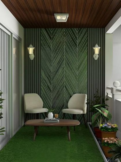 Designing with a Touch of Sweetness - Balcony Makeovers Modern & Chic Designs photo 3