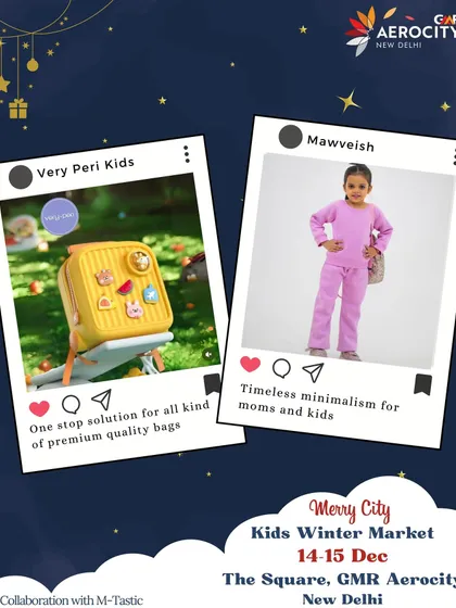 We feature brands with unique solutions, like Very Peri Kids' premium quality bags and Mawveish's timeless, minimalist clothing for moms and kids.