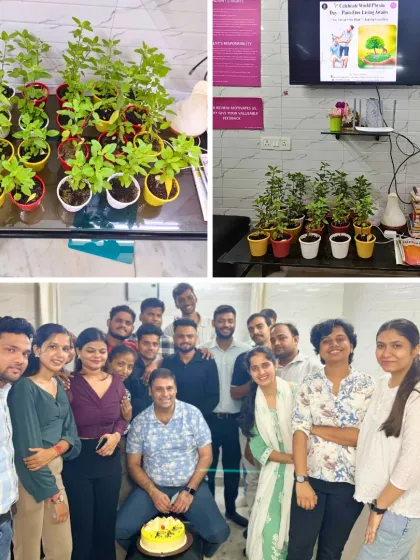 More moments from our clinic's celebration, including our plant donation drive. We believe that healing extends to building a healthier, greener community.