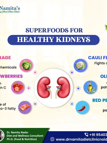 Support your kidneys with these superfoods. Cabbage, cauliflower, strawberries, and fish are excellent choices that are low in potassium and provide essential nutrients.