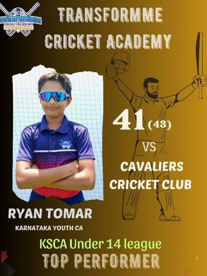 Transform Cricket Academy - Advanced Competitive Cricket Training The Record Breakers: Individual Player Achievements photo 40