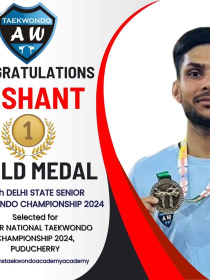 Nishant Chaudhary takes Gold at the Delhi State Senior Championship and qualifies for the Senior Nationals in Puducherry.