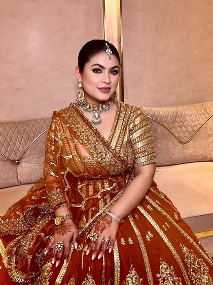 The smile says it all. So happy to be dressed up for a special evening.