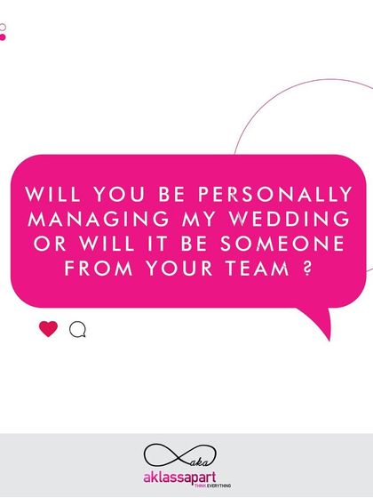 "Will you be personally managing my event?" I believe in a hands-on approach, ensuring I am personally involved in the success of your event from start to finish.