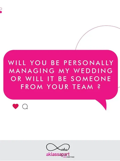 "Will you be personally managing my event?" I believe in a hands-on approach, ensuring I am personally involved in the success of your event from start to finish.