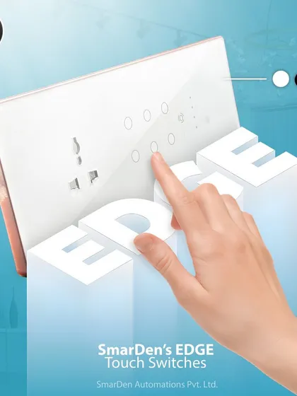 Our EDGE series of touch switches gives you a distinct advantage in home control. Available in multiple colors, you can operate your lights and appliances with a simple tap, through our app, or with voice commands.