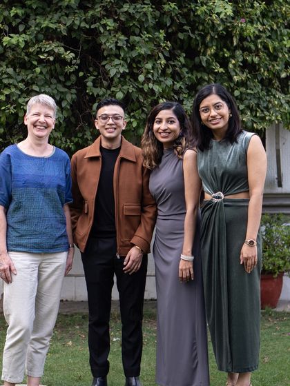 Mentors and organizers from our 'Verse and Voice' workshop. These collaborations allow us to provide world-class mentorship to our community.