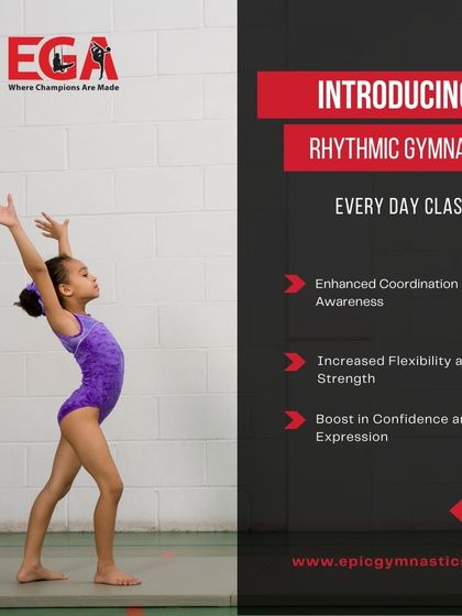 Epic Gymnastics Academy - Rhythmic Gymnastics Program Rhythmic Gymnastics: Grace & Artistry photo 3
