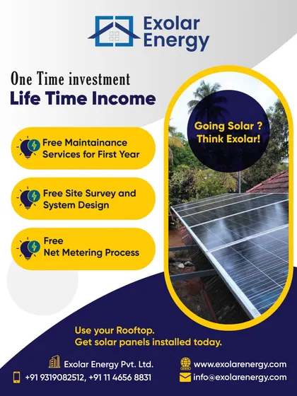 A solar system is a one-time investment for a lifetime of returns. We make it simple by offering a free site survey, complete system design, and handling all the net metering paperwork for you, with the first year of maintenance on us.