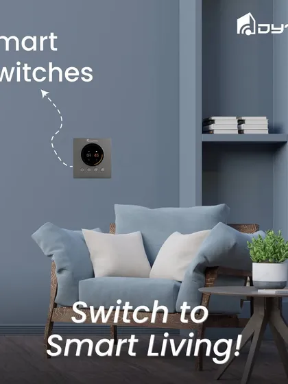 Switch to smart living with my elegant smart switches. They offer effortless control over your lights and appliances, helping you set schedules and simplify your life.