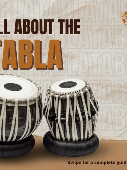 This is our complete beginner's guide to the tabla, a beautiful and rhythmic Indian percussion instrument.