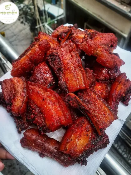 Crispy, juicy pork ribs, perfect for the Delhi weather. These are great as a starter or as part of a larger meal.