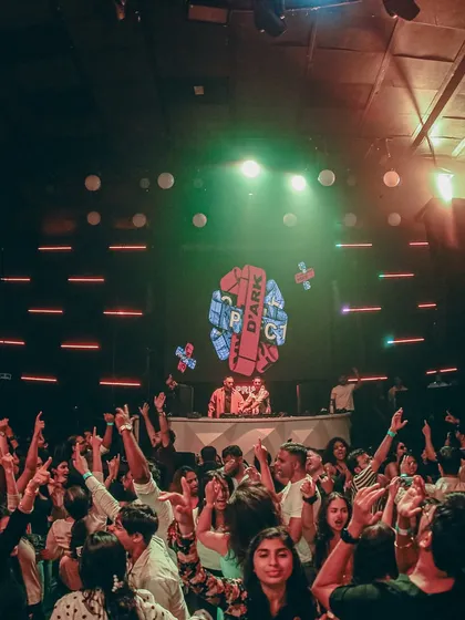 Rocking the decks at India’s top nightclub, Prism Hyderabad. The lights, the sound, the crowd, everything was on point.