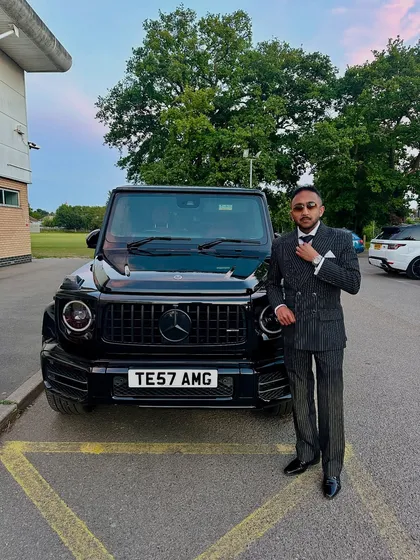 Our client, Mr. Basrah, exemplifies power and style in a tailored pinstripe masterpiece. We design suits that not only fit perfectly but also complement the lifestyle of the men who wear them.
