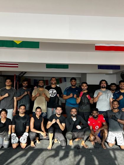 A Wednesday striking class with the team. We believe in consistent training and mutual support to help everyone grow.