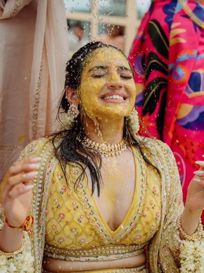 Baraati Inc - Destination Wedding Planning Vibrant Haldi Ceremonies photo 11