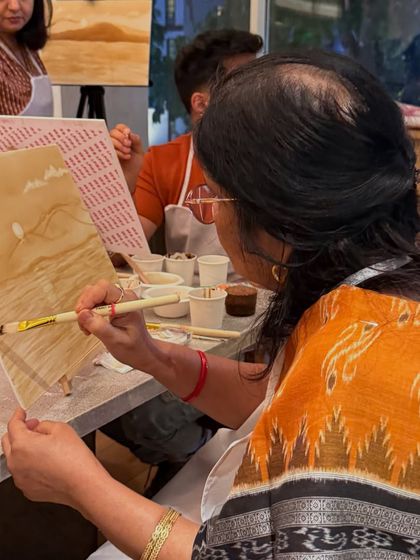 Paint Bar - Public Art Workshops & Experiences Unique Painting Techniques photo 26