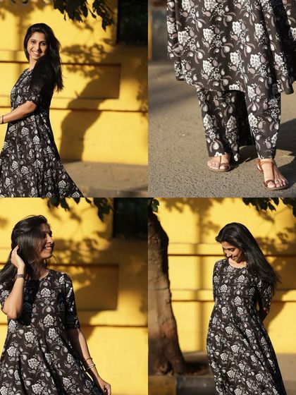 When comfort meets a cult favorite. Our bestselling black printed palazzo co-ord is back in stock, loved for its easy, breezy style.