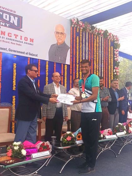 Udbhav Academy - High-Performance Badminton Coaching National & International Podiums photo 11