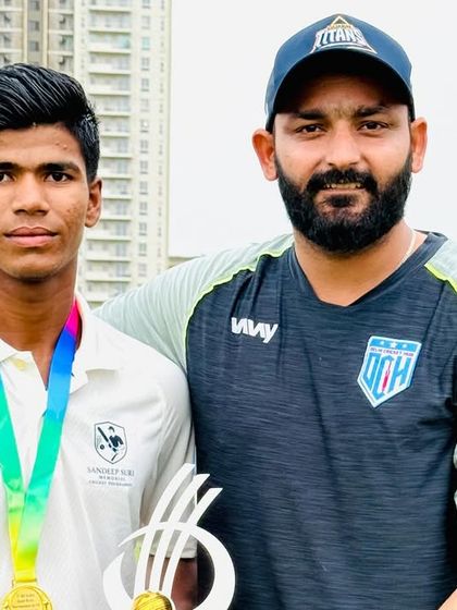 With another one of our star performers from the victorious U-19 team.