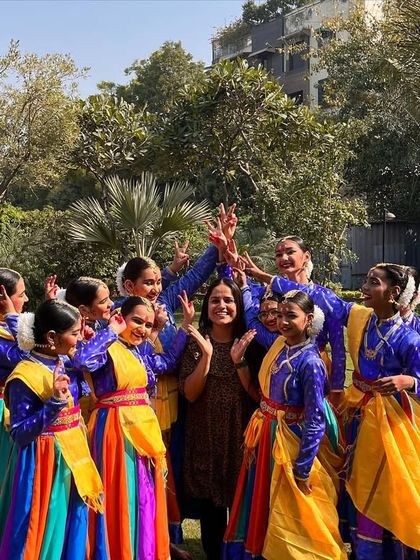 Another proud moment with my team. It's a joy to see them grow not just as dancers, but as a supportive group.