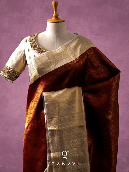 Ganavi Couture - Custom Indian Bridal & Occasion Wear The Kanjeevaram Bride photo 6