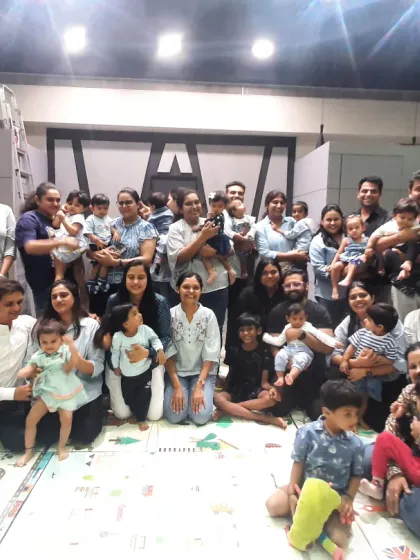 A lovely memory from the end of our Tambourine semester. These photos capture the friendships and connections that are built in my classes.