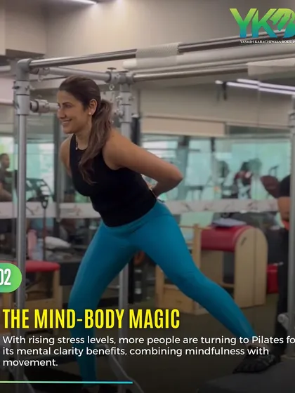 With rising stress levels, more people are turning to Pilates for its mental clarity benefits, which combine mindfulness with physical movement.