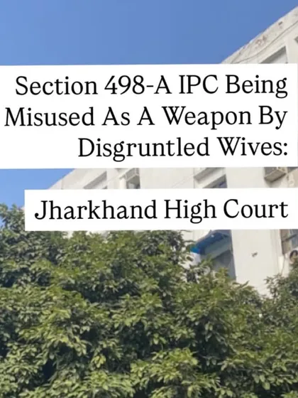 I have seen many cases where Section 498-A is used as a weapon. If you are facing false allegations from a disgruntled spouse, I can help build your defense.