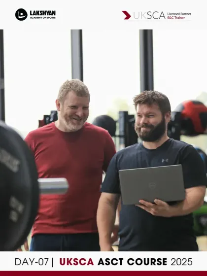 Lakshyan Academy of Sports - Coach & Trainer Education UKSCA Strength & Conditioning Certification photo 38