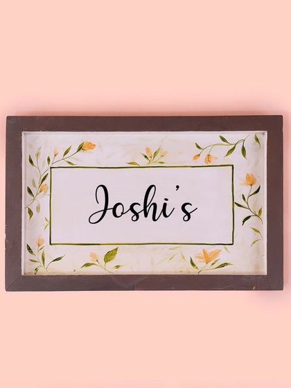 Mirakhi Design Studio - Bespoke Art Pieces & Decor Custom Hand-Painted Nameplates photo 17