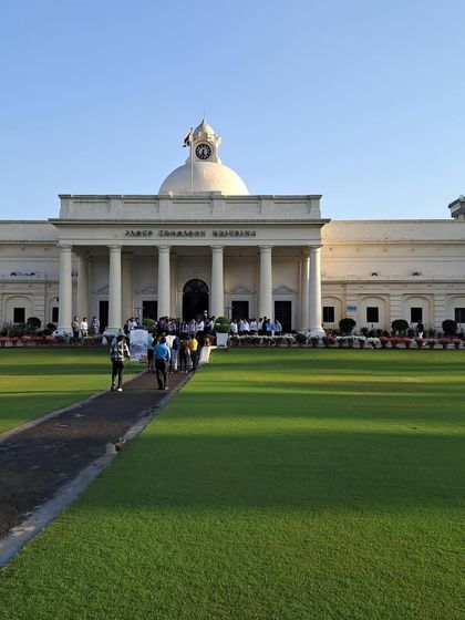 The beautiful campus of IIT Roorkee, where our poets were invited to judge a student slam poetry competition and perform their own work.