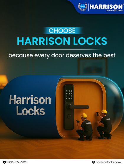 Every door deserves the best protection. This image shows our team meticulously crafting a digital lock, symbolizing our commitment to delivering a perfect balance of security and design.