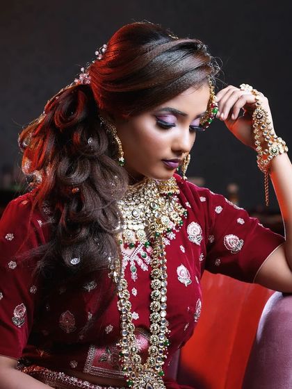 Keerthiraj Shetty - Bridal & Special Occasion Makeup Glamorous Reception & Modern Looks photo 7