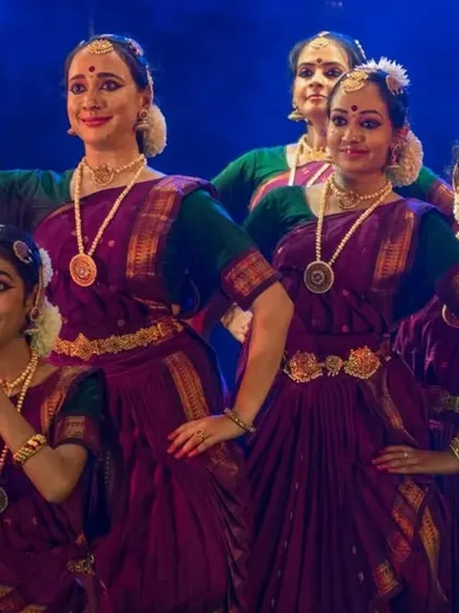The ladies batch, our 'mummy batch', shining on stage. It proves that age is just a number when it comes to the passion for dance.