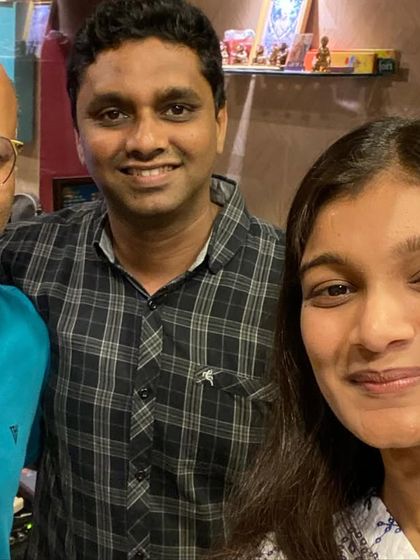 A happy selfie after wrapping up a recording for a divine project. These sessions fill me with so much positive energy.