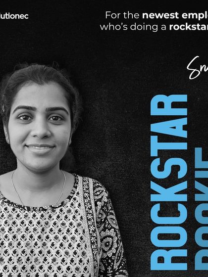Meet Srushti, another one of our "Rockstar Rookies" for 2024. This award is for our newest employees who are already delivering exceptional results and showing great promise.