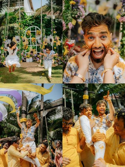 Vibrant Haldi & Mehendi Moments photo 28