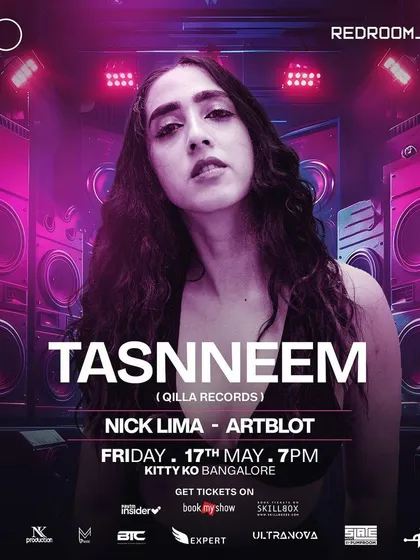 Another Redroom night at Kitty Ko, this time with the talented Tasnneem from Qilla Records. The vibe is always on point for these events.