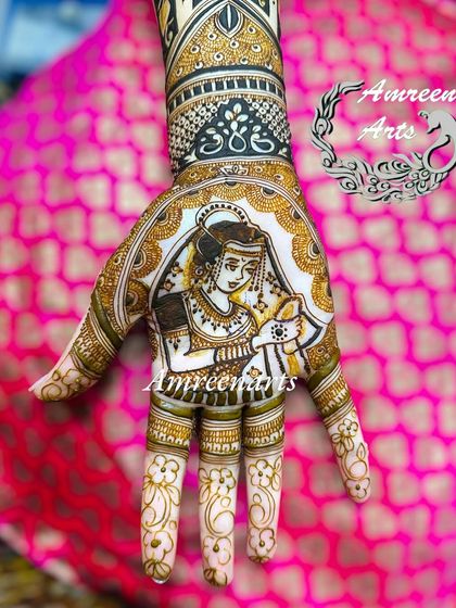 Figurative & Storytelling Mehandi photo 9