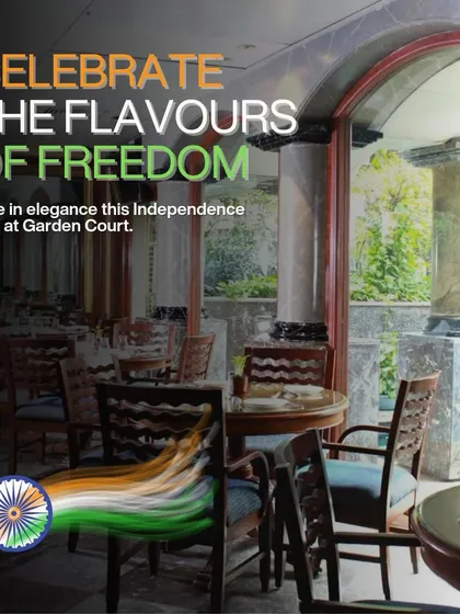 Freedom tastes better when celebrated together. On Independence Day, we invite you to dine amidst timeless elegance and honor the diverse flavors of India with special dishes.