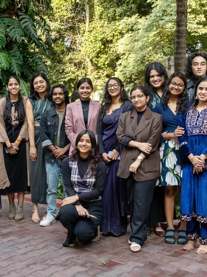 A small spark can start a great fire. Our diverse community of poets, pictured here after a workshop, is proof that when we hold hands and listen to one another, we can make a huge impact.