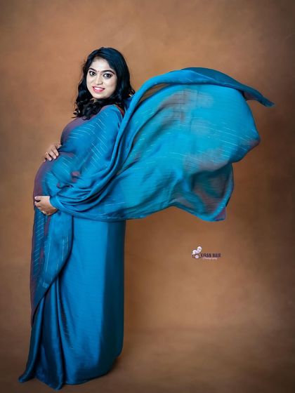 WonderBump Studio - Baby Shower Photography Traditional Saree Sessions photo 12