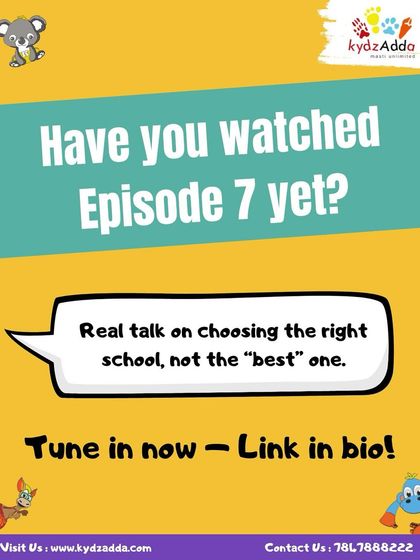 Have you watched Episode 7 yet? It's full of real talk on choosing the right school for your child, not just the "best" one.