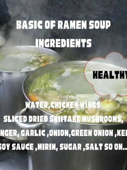The foundation of our ramen is the broth, which we simmer for hours every day with chicken and a variety of vegetables to develop a deep, healthy, and complex flavor.