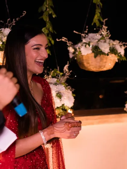 Capturing the pure joy of the bride-to-be during her engagement party. My goal is to create an atmosphere where every moment is filled with happiness and celebration.